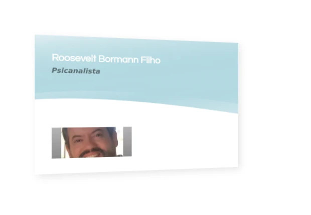 Teaser business card 3D